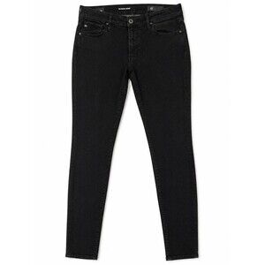 AG Adriano Goldschmied Farrah Skinny Ankle Jeans Black Higth Rise Womens  32R